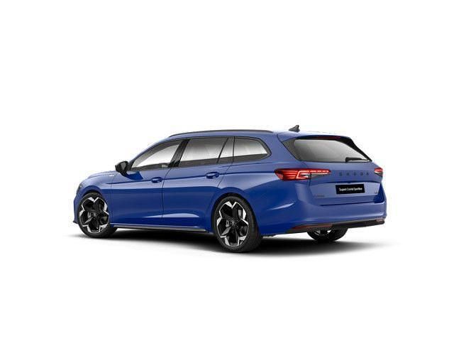 Neu Skoda Superb SportLine 150 PS (110 kW) 2026 Blau Kombi