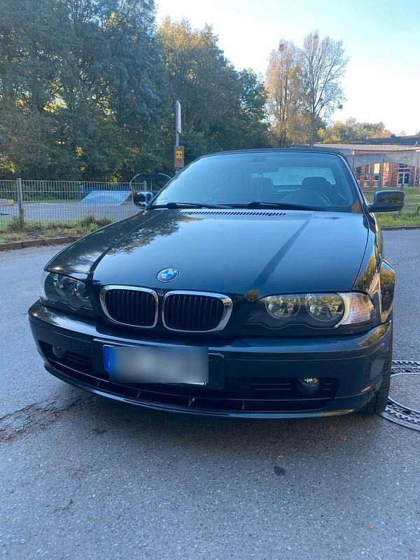 Schwarz Gebraucht 2002 BMW 318 Cabriolet Cabrio | 3.000 € (Superpreis) - Bild 1/4
