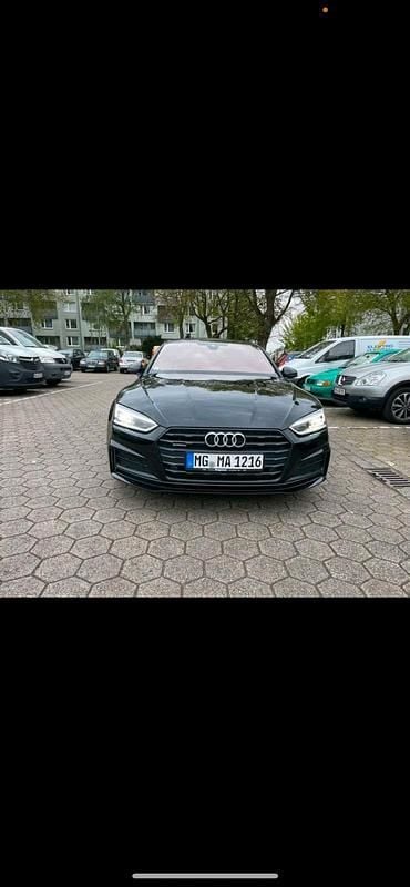 Schwarz Gebraucht 2018 Audi A5 Sportback S-Line Kleinwagen | 22.500 € (Guter Preis) - Bild 1/4