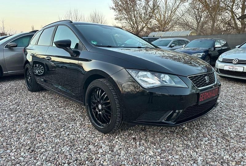 Second-hand Seat Leon ST Reference 105 CP (77 kW) 2015 Negru Break