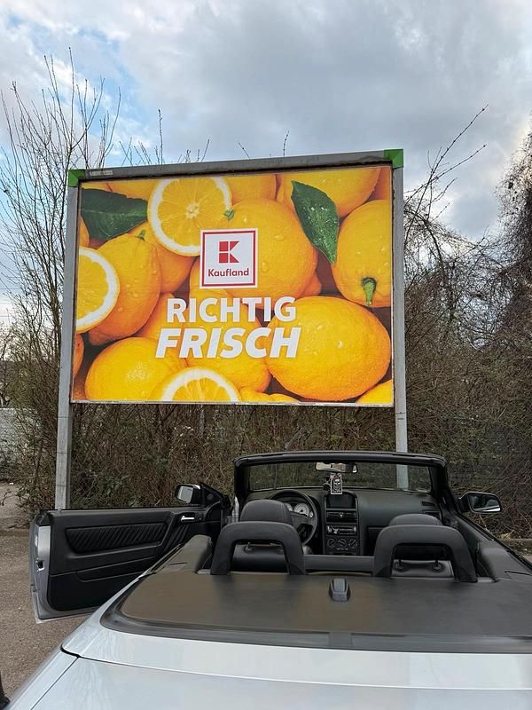 Gebraucht Opel Astra Cabriolet 101 PS (74 kW) 2003 Grau Cabrio