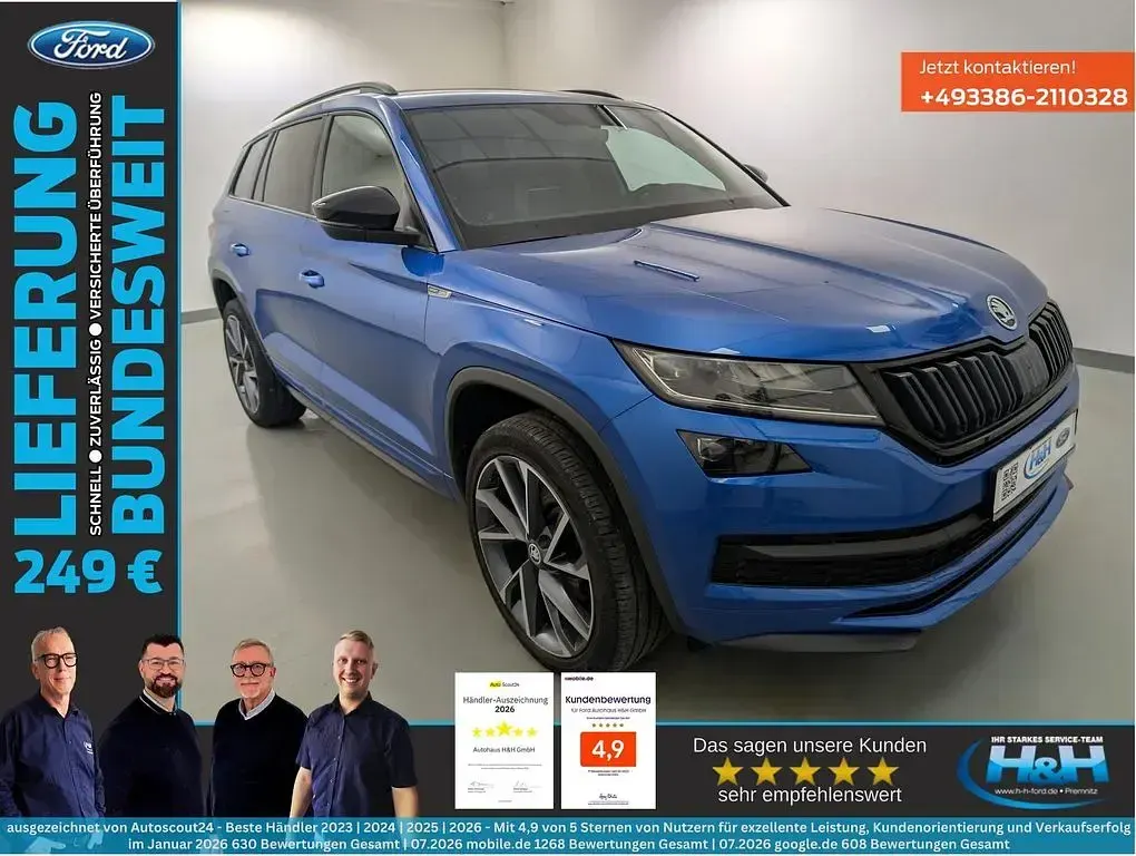 Gebraucht Skoda Kodiaq SportLine 190 PS (139 kW) 2020 SUV