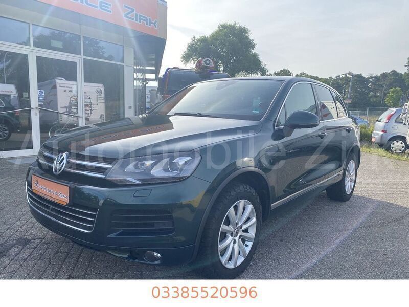 Grün Gebraucht 2013 VW Touareg SUV | 22.990 € (Etwas zu teuer) - Bild 1/4