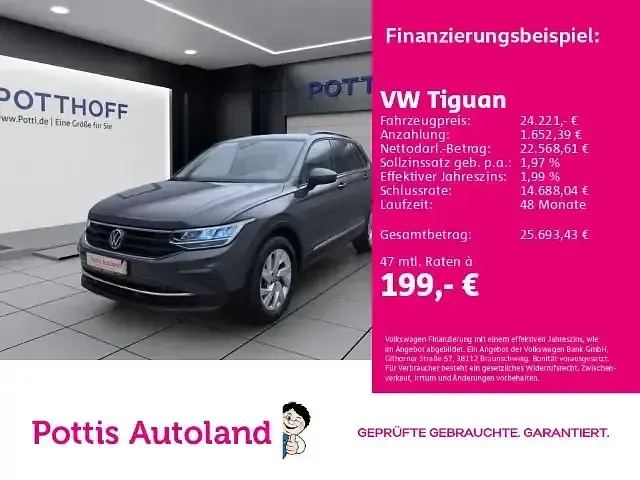Gebraucht VW Tiguan Life 200 PS (147 kW) 2022 SUV