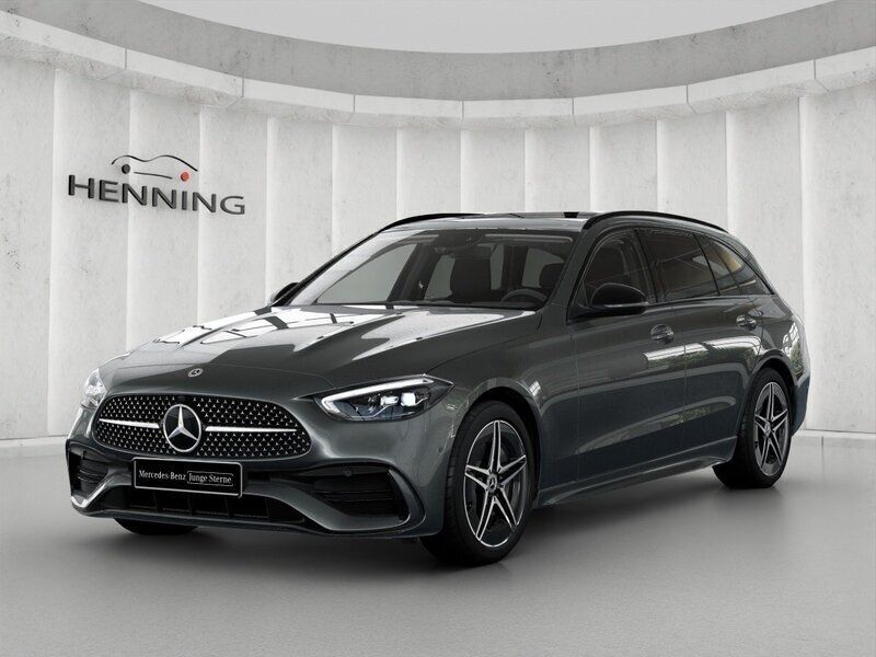Grau Gebraucht 2023 Mercedes C220 Business Kombi | 38.770 € (Teuer) - Bild 1/4