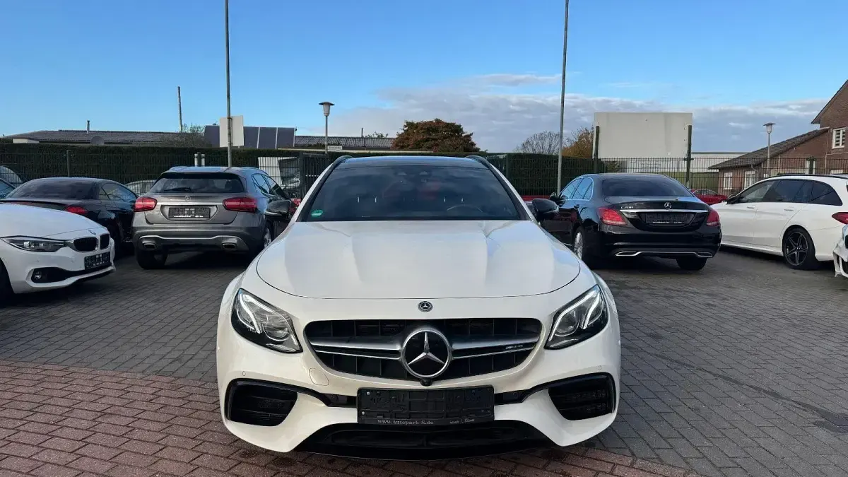 Gebraucht Mercedes E63 AMG AMG 571 PS (419 kW) 2018 Weiß Kombi