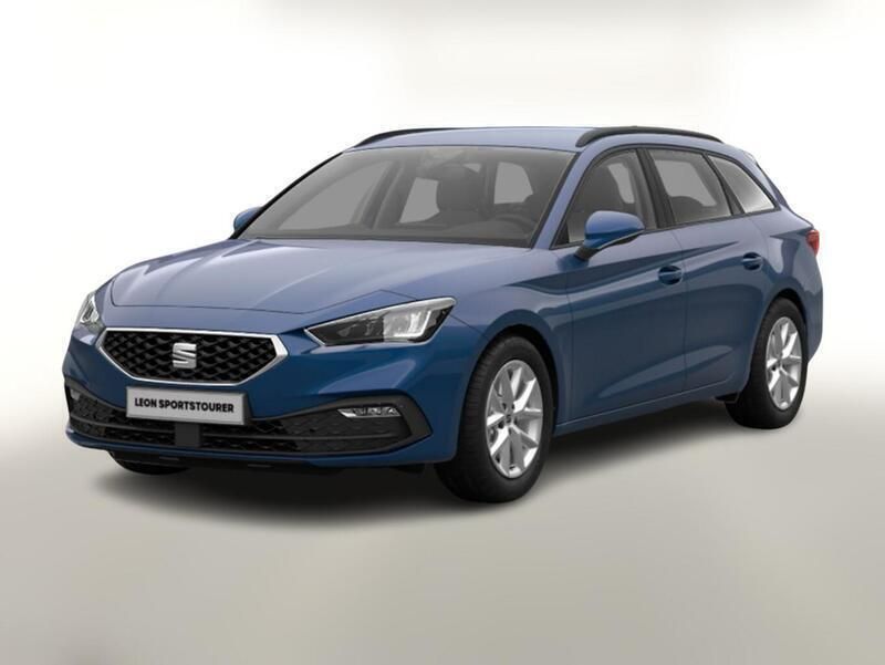 Saphir blau metallic Neu 2025 Seat Leon ST Style Kombi | 28.039 € (Fairer Preis) - Bild 1/3