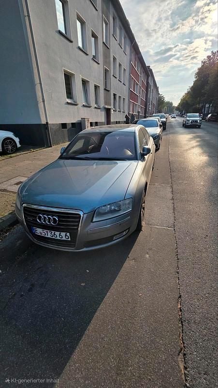 Grau Gebraucht 2008 Audi A8 Limousine | 3.500 € (Superpreis) - Bild 1/4