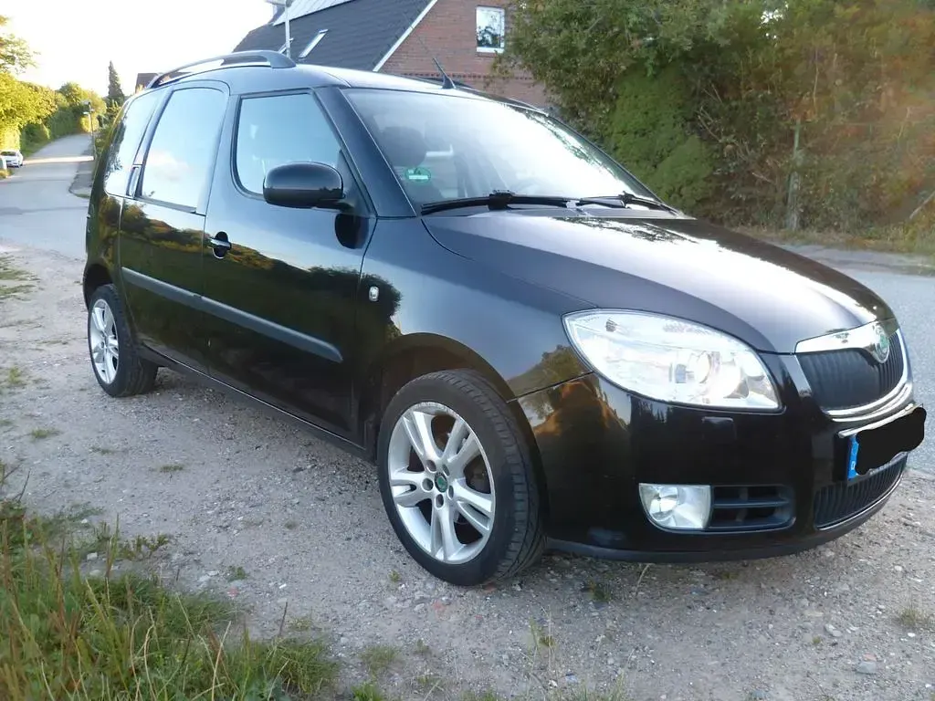 Gebraucht Skoda Roomster Comfort 86 PS (63 kW) 2009 Schwarz Van / Kleinbus