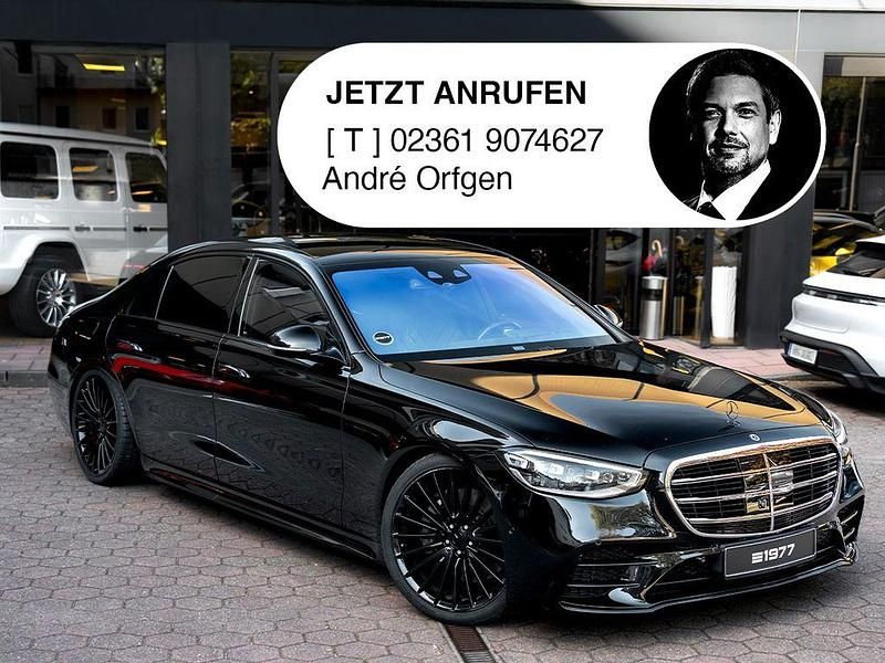 Schwarz Gebraucht 2021 Mercedes S500 AMG line Limousine | 74.500 € (Fairer Preis) - Bild 1/4