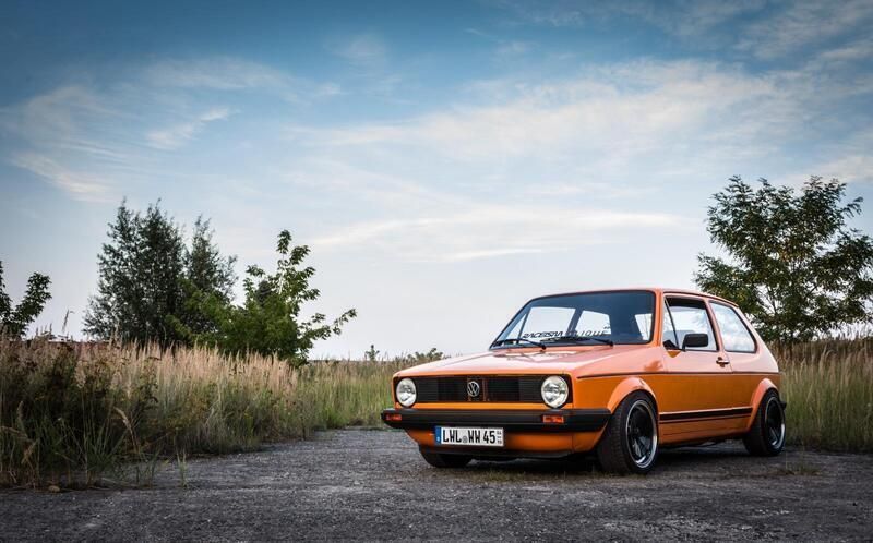 Orange Gebraucht 1983 VW Golf I Kleinwagen | 16.999 € - Bild 1/4