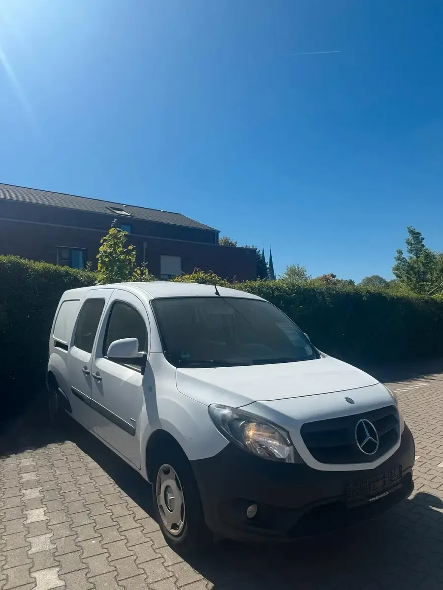 Gebraucht Mercedes Citan 109 90 PS (66 kW) 2013 Weiß Van / Kleinbus