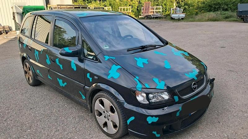 Schwarz Gebraucht 2004 Opel Zafira OPC Van / Kleinbus | 1.700 € (Guter Preis) - Bild 1/4