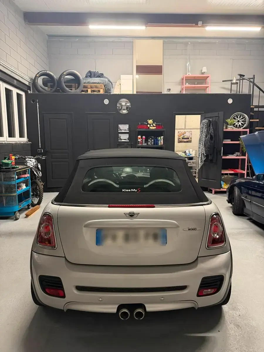 Gebraucht Mini Cooper SD Cabriolet 143 PS (105 kW) 2014 Weiß Cabrio