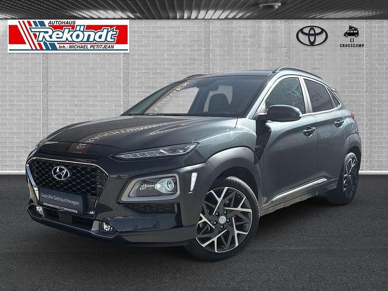 Grau Gebraucht 2020 Hyundai Kona Premium SUV | 20.990 € (Fairer Preis) - Bild 1/4