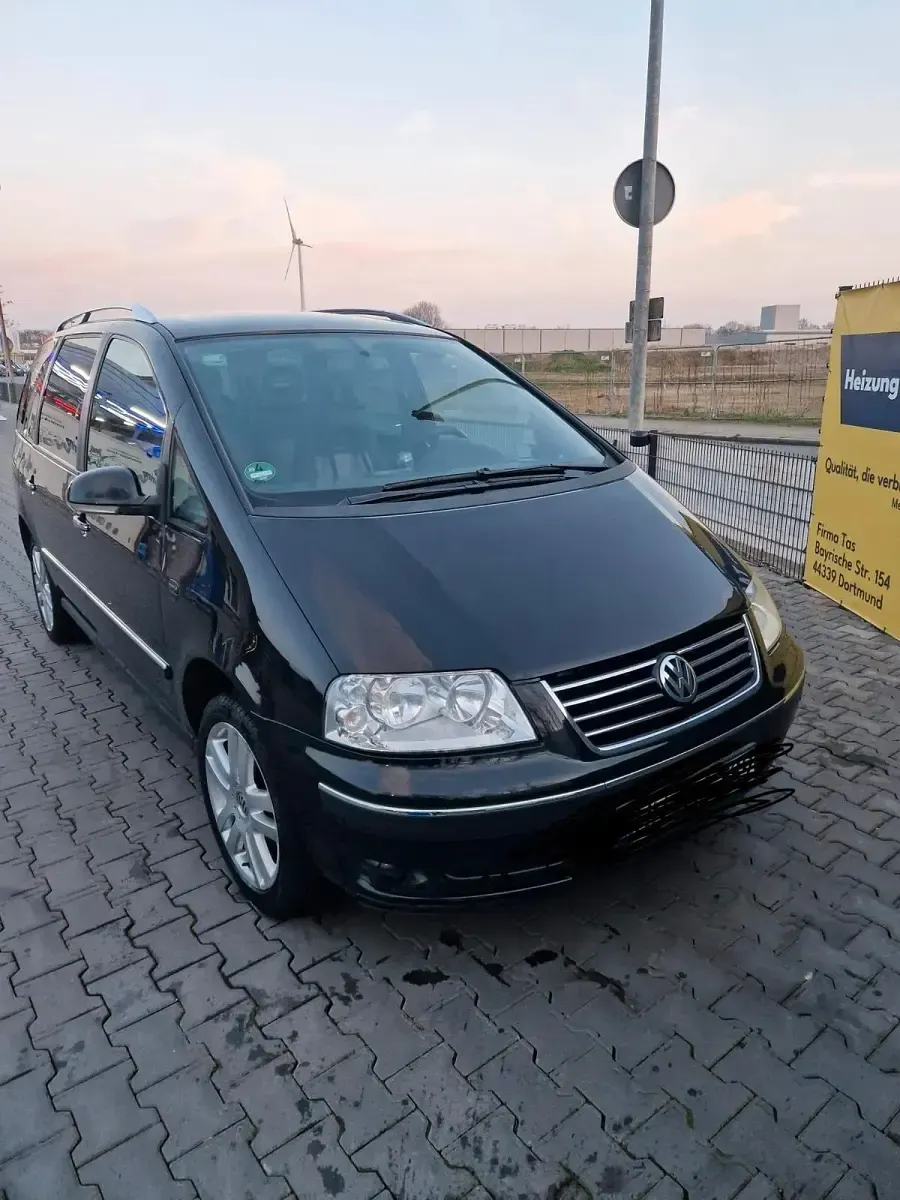 Gebraucht VW Sharan Pacific 140 PS (102 kW) 2007 Schwarz Van / Kleinbus