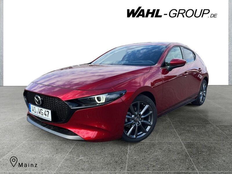 Rot Gebraucht 2025 Mazda 3 Exclusive-Line Limousine | 29.595 € (Guter Preis) - Bild 1/4
