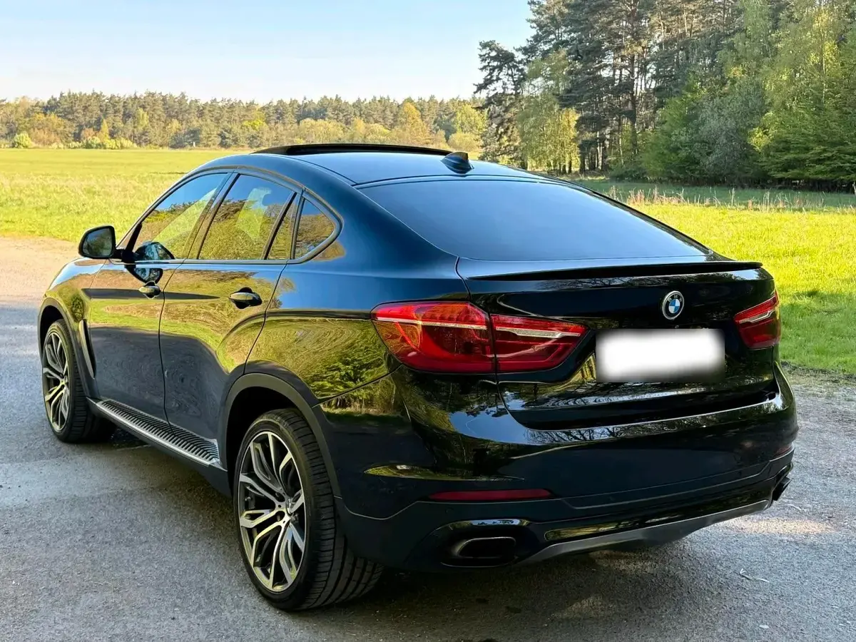 Second-hand BMW X6 449 CP (330 kW) 2015 Negru SUV