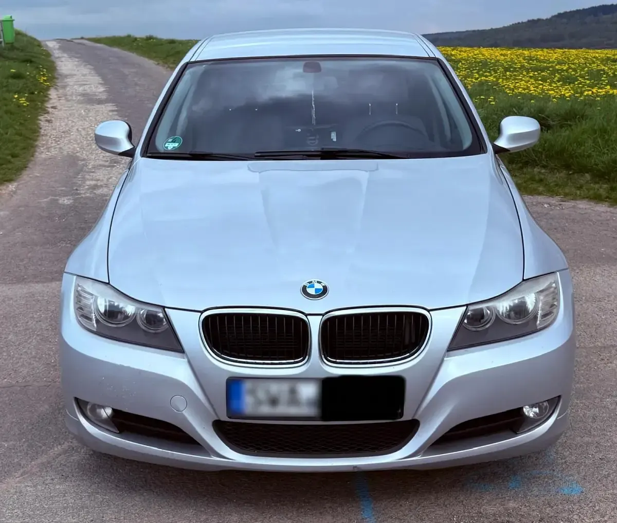 Usata BMW 318 143 CV (105 kW) 2012 Argento Station wagon
