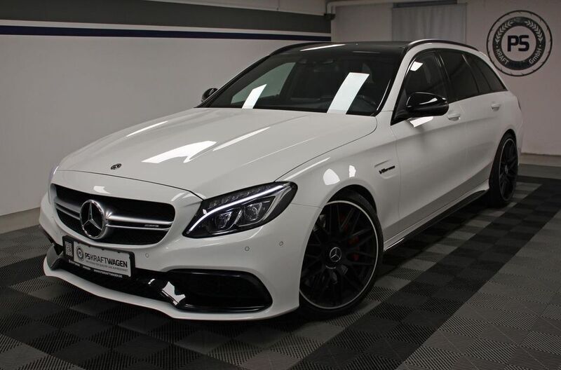 Weiß Gebraucht 2017 Mercedes C63S AMG AMG Limousine | 49.890 € (Guter Preis) - Bild 1/4