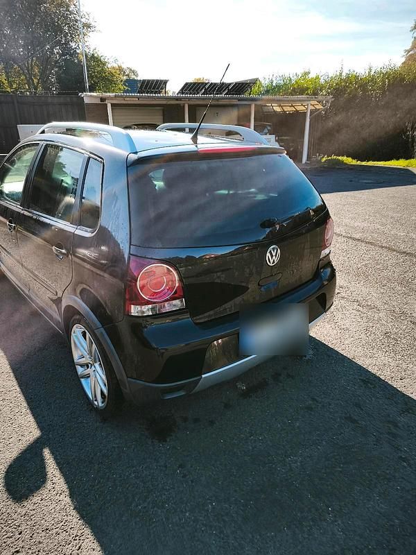 Gebraucht VW Polo Cross 80 PS (58 kW) 2008 Schwarz Kleinwagen