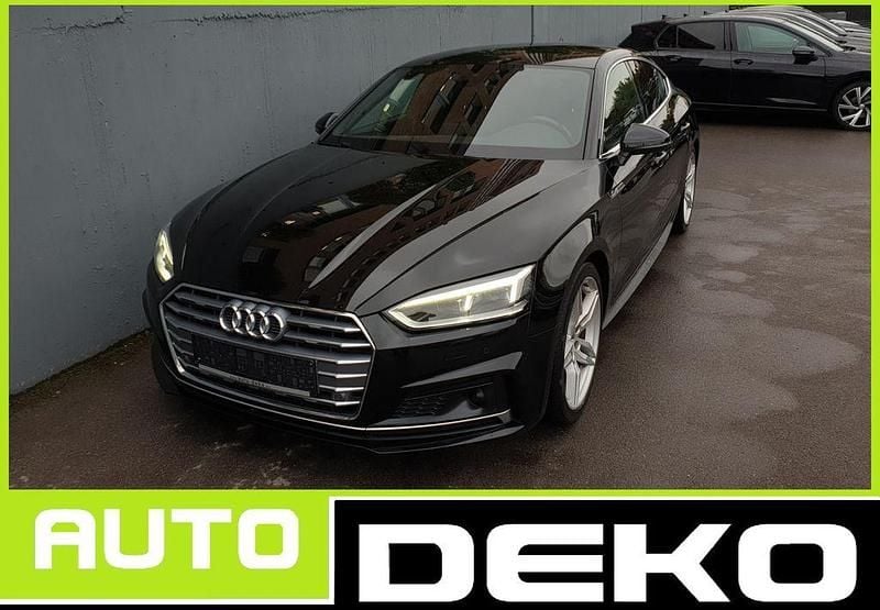 Brillantschwarz Gebraucht 2019 Audi A5 S-Line Coupé | 22.370 € (Fairer Preis) - Bild 1/4