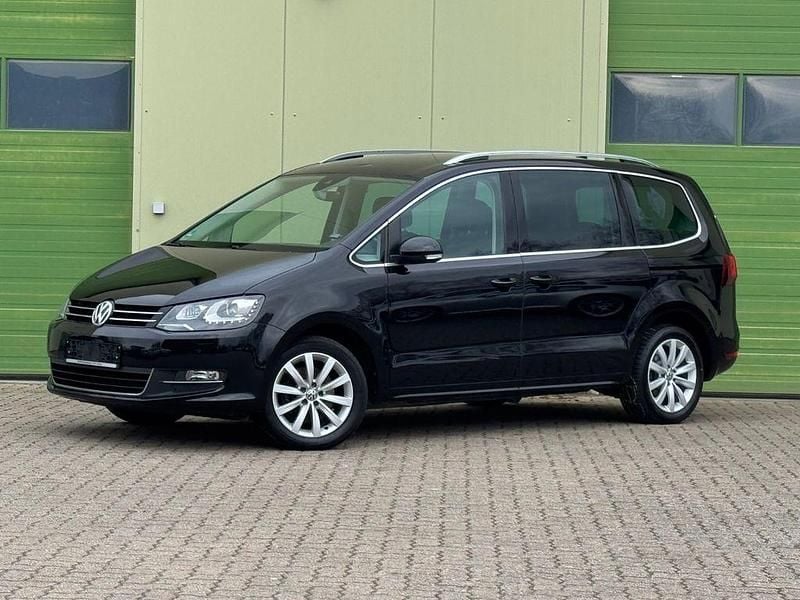 Gebraucht VW Sharan Highline 184 PS (135 kW) 2017 Schwarz Van / Kleinbus