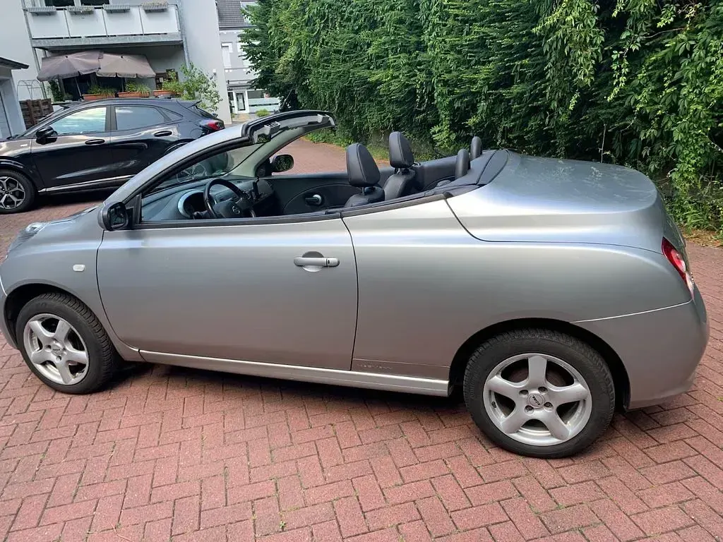 Gebraucht Nissan Micra C+C Premium Edition 88 PS (64 kW) 2007 Silber Cabrio