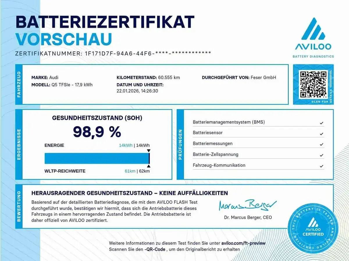 Gebraucht Audi Q5 Ambiente 299 PS (219 kW) 2022 Manhattangrau metallic SUV