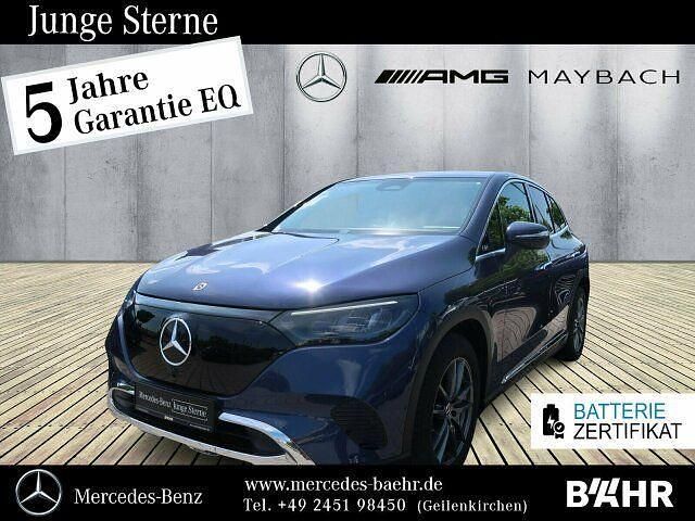 Lack sodalithblau (metallic) Gebraucht 2024 Mercedes EQE300 SUV | 57.950 € - Bild 1/4