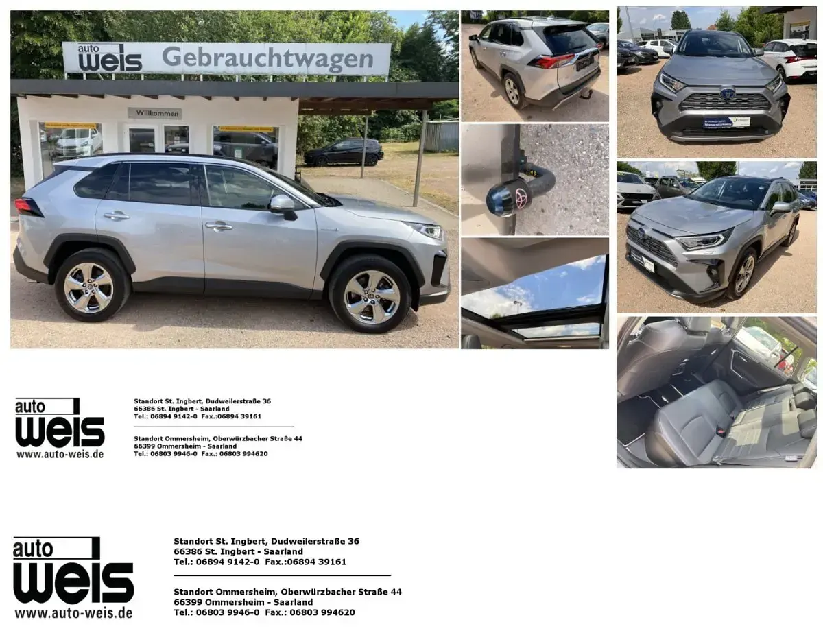 Gebraucht Toyota RAV4 Hybrid Lounge 178 PS (130 kW) 2019 SUV