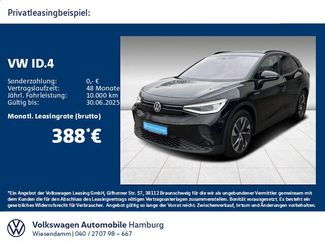 Grenadillschwarz metallic Gebraucht 2023 VW ID.4 Pro Performance SUV | 35.333 € (Etwas zu teuer) - Bild 1/3