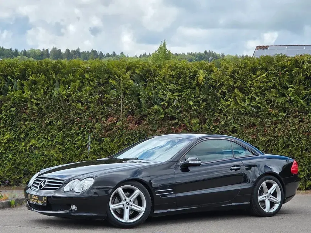 Gebraucht Mercedes SL350 245 PS (180 kW) 2003 Schwarz Cabrio