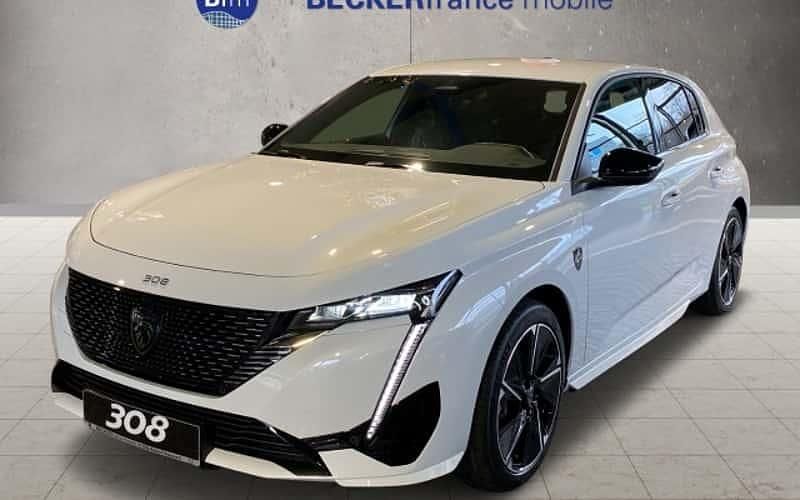 Okenit weiß (metallic) Gebraucht 2024 Peugeot e-308 GT Kleinwagen | 27.690 € (Guter Preis) - Bild 1/4
