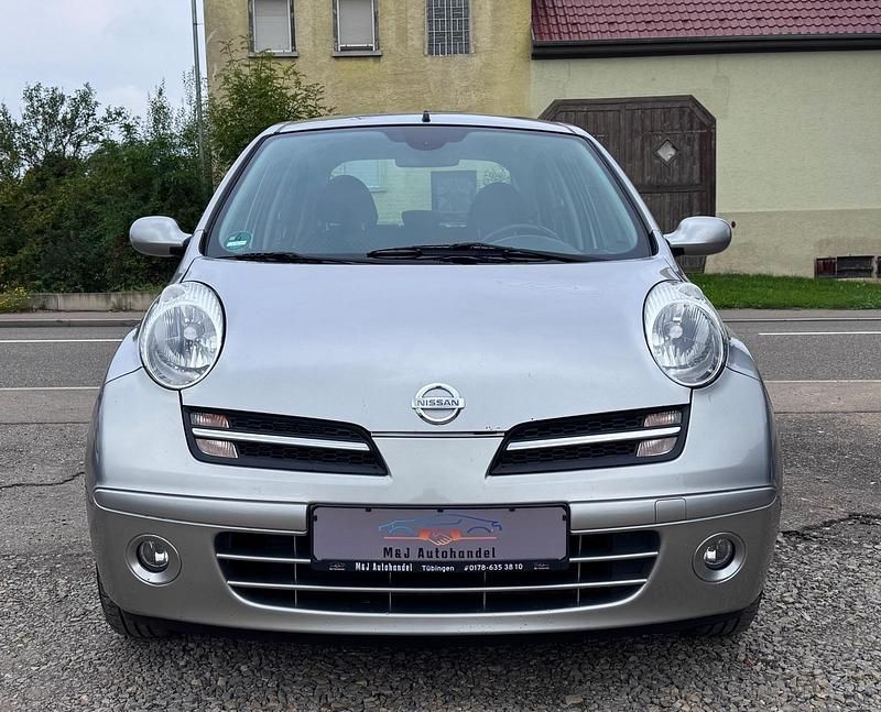 Violet Gebraucht 2006 Nissan Micra Acenta Kleinwagen | 2.999 € - Bild 1/4