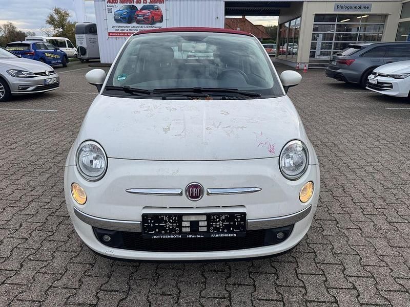 Gebraucht Fiat 500 Lounge 86 PS (63 kW) 2014 Weiß Cabrio