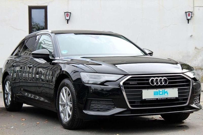 Brillantschwarz Gebraucht 2019 Audi A6 Ambiente Kombi | 29.449 € (Etwas zu teuer) - Bild 1/4