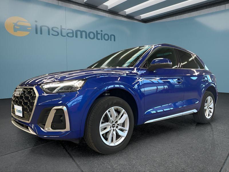 Blau Gebraucht 2021 Audi Q5 SUV | 37.349 € (Etwas zu teuer) - Bild 1/4