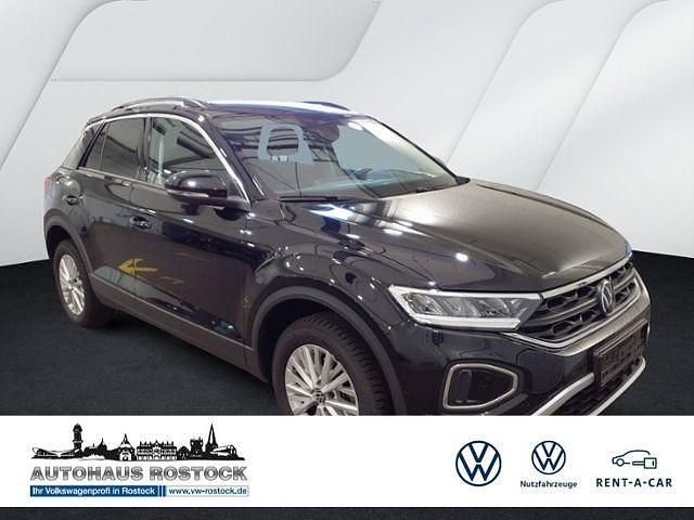 Schwarz Gebraucht 2024 VW T-Roc Life SUV | 23.990 € (Fairer Preis) - Bild 1/4