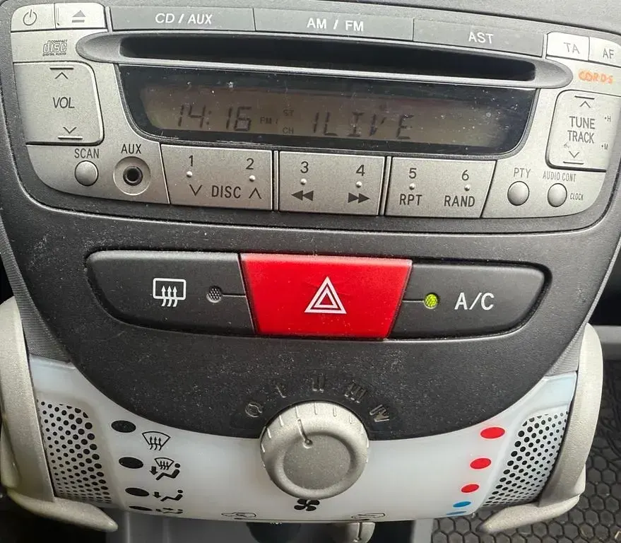 Gebraucht Toyota Aygo City 68 PS (50 kW) 2009 Blau Kleinwagen