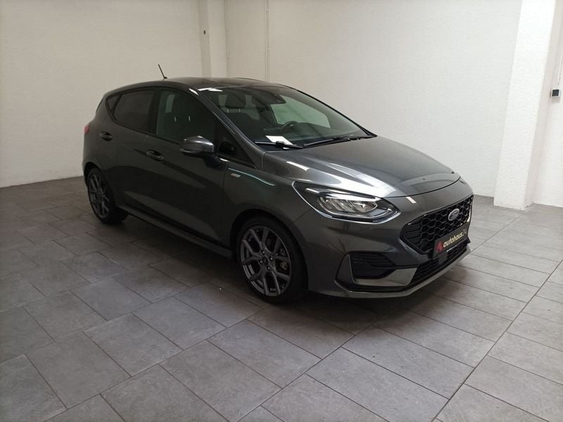 Grau Gebraucht 2022 Ford Fiesta ST-Line Kleinwagen | 17.970 € (Guter Preis) - Bild 1/4