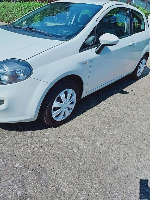 Weiß Gebraucht 2012 Fiat Punto Pop Kleinwagen | 4.150 € (Guter Preis) - Bild 1/4