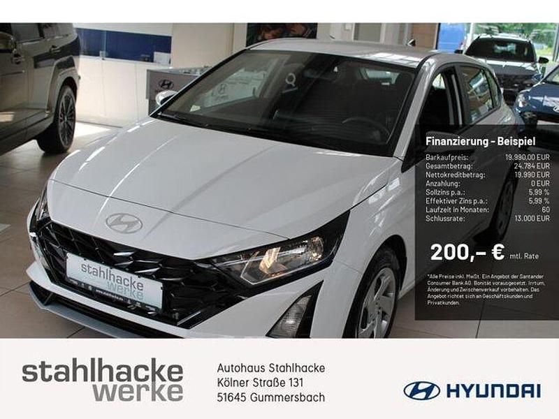 Weiß Neu 2025 Hyundai i20 Select Limousine | 19.990 € (Fairer Preis) - Bild 1/4