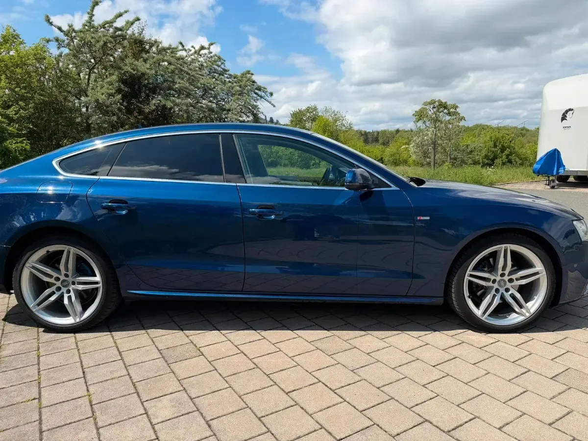 Second-hand Audi A5 190 CP (139 kW) 2014 Albastru Coupe