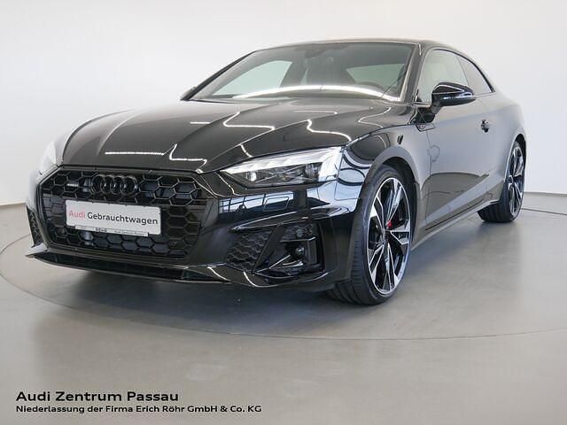 Schwarz Gebraucht 2023 Audi A5 S-Line Coupé | 46.390 € (Teuer) - Bild 1/2