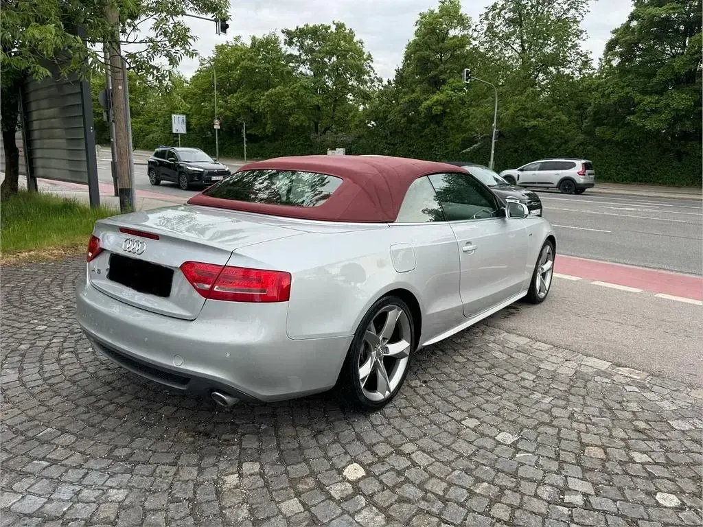 Usata Audi A5 Cabriolet 239 CV (175 kW) 2009 Grigio Cabrio