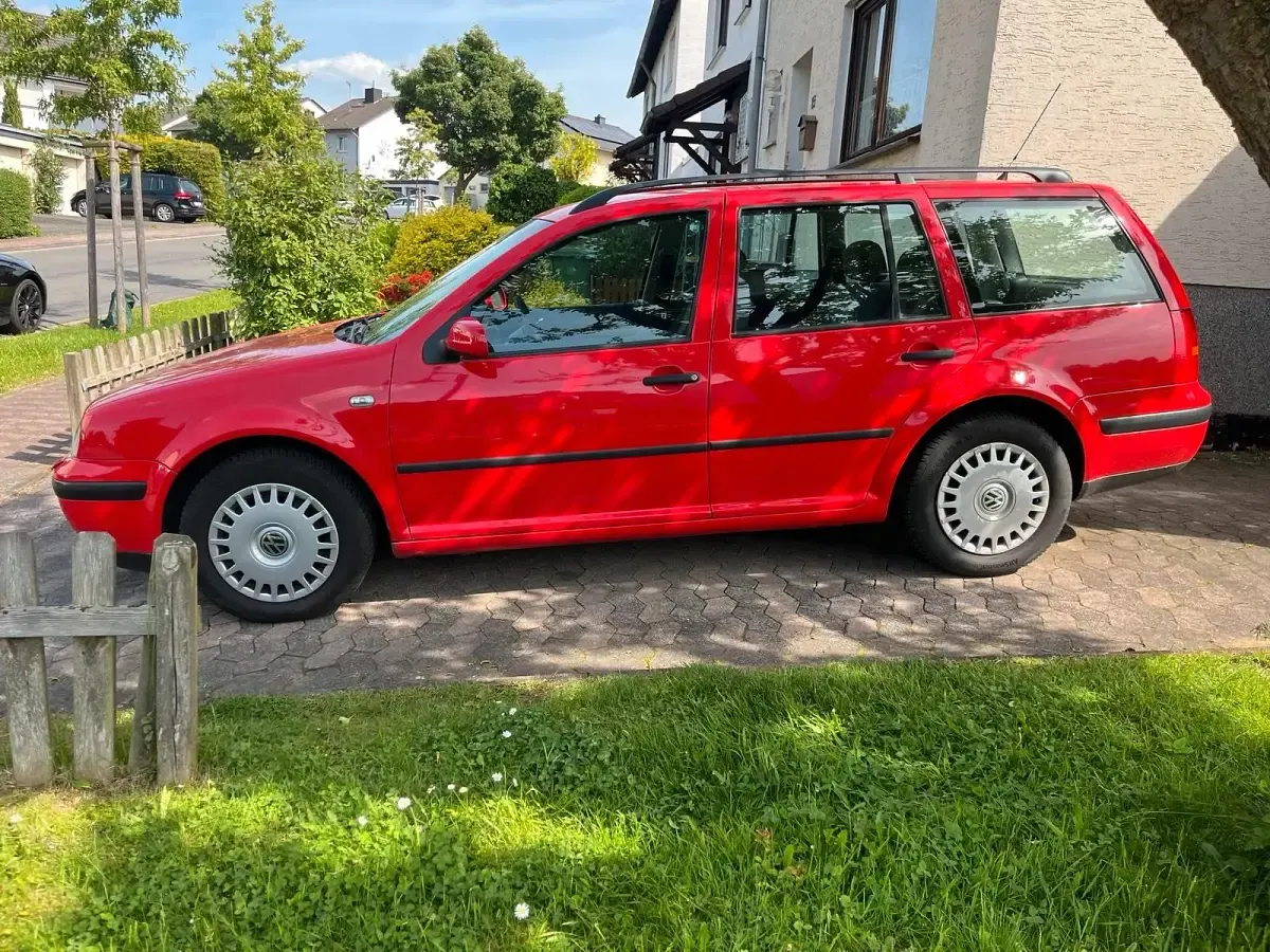Gebraucht VW Golf IV 101 PS (74 kW) 2000 Rot Kombi