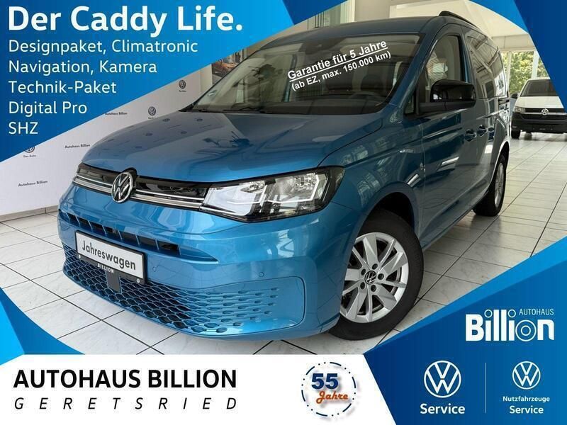 Blau Gebraucht 2024 VW Caddy Life Van / Kleinbus | 31.990 € (Etwas zu teuer) - Bild 1/4