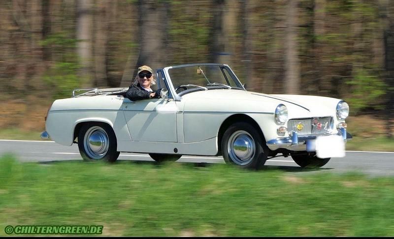 Second-hand MG Midget 54 CP (39 kW) 1964 Alb Cabrio