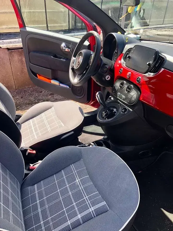 Gebraucht Fiat 500 69 PS (50 kW) 2019 Rot Limousine